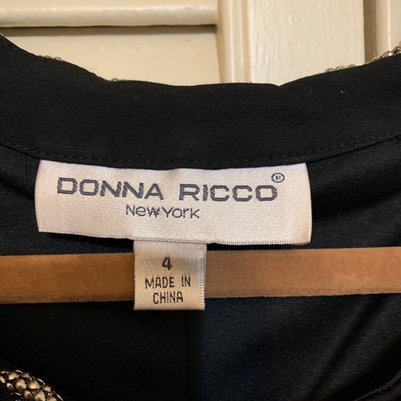 Black Dress with silver detail - Picture 4 of 6